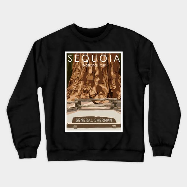 Sequoia Crewneck Sweatshirt by Omega Art